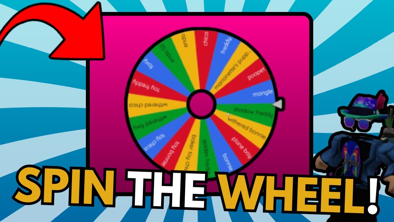 SPIN THE WHEEL CHALLENGE IN FIVE NIGHTS TD! Roblox - YouTube
