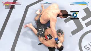 UFC 4 Khabib Nurmagomedov vs Tony Ferguson Round 2 Knockout