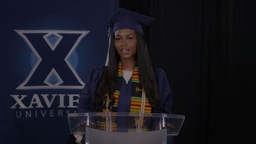 Xavier University Commencement 2021 - College of Arts & Sciences Undergraduate - Josephine Pyles