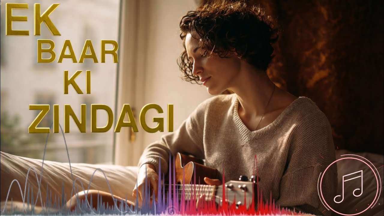 [Slowed With Soul 💛] Ek Baar Ki Zindagi, "JUST ONCE" Hindi lyrical catchy song..