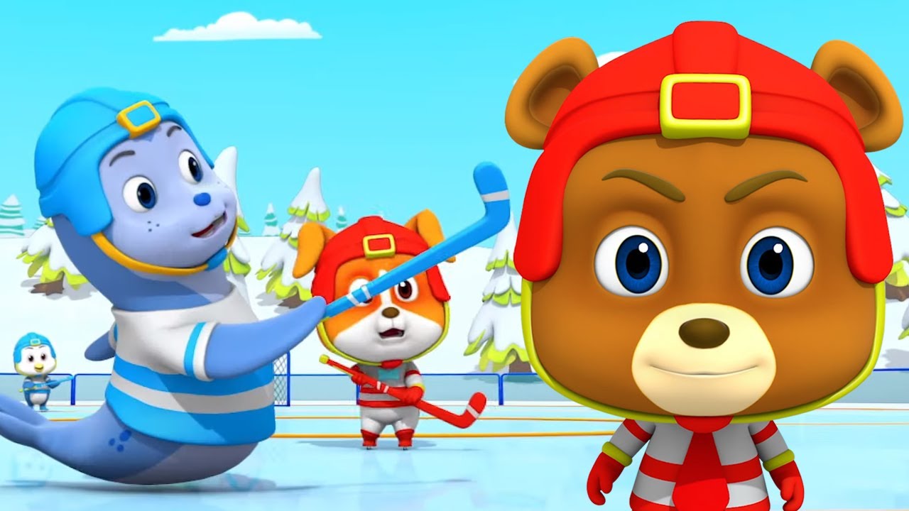 Loco Nuts Cartoon | Ice Hockey | Kids Cartoons | Fun Videos | आइस हॉकी | Kids Shows | New Episode