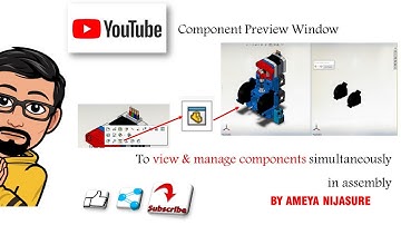 Quick Tips   Shorts   Solidworks   Component Preview Window in assembly