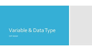 Variable & Data Type(Theory) | C++ Bangla Tutorial | DIP IMAM