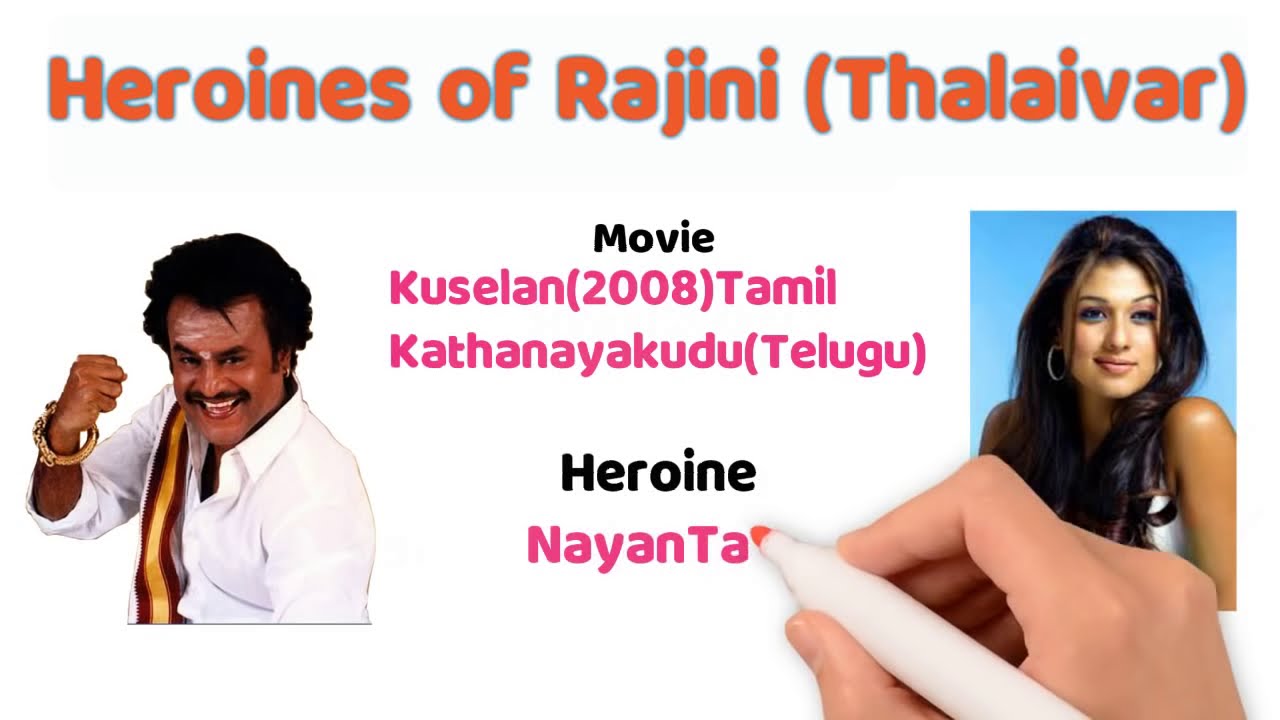 Rajinikanth's Heroines | Unknown facts | Simran in 