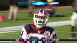 Terrell Owens 98-Yard Touchdown Catch vs. Jaguars (11.22.09) HD