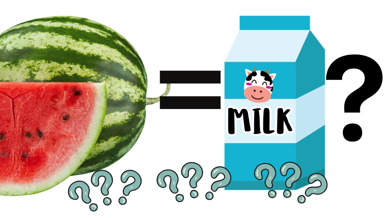 New Plant Based Milk?  Watermelon Seed Milk? Is that a real thing?