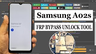 Samsung Galaxy A02s sma025f Frp Bypass Unlock Tool Via Test Point