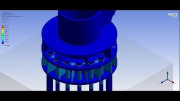 ANSYS Workbench - round steel column base