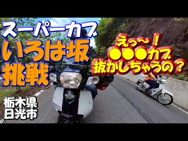 いろは坂】中古スーパーカブで初挑戦した時(2024年撮影編集)～ヘアピン