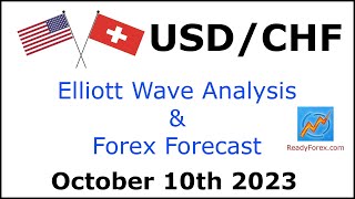 Information USD CHF Elliott Wave Analysis | Forex Forecast | October 10, 2023 | USDCHF Analysis Today Update