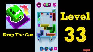 Drop The Car Level 33 Walkthrough 🚗🧩 | Color Drop Puzzle Game Solution | Mini Boss