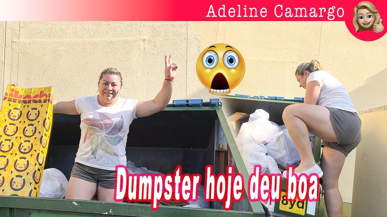 Super dumpster hoje deu boa encontrei muitas coisas @AdelineCamargo