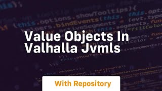 Celebrity value objects in valhalla jvmls Profile