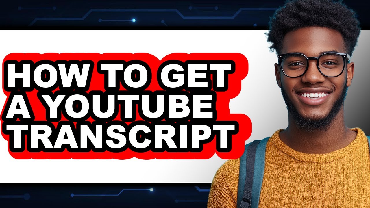 How to Get a Youtube Transcript (easy Method) - YouTube