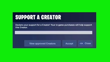 Free Support A Creator Green Screen Animation