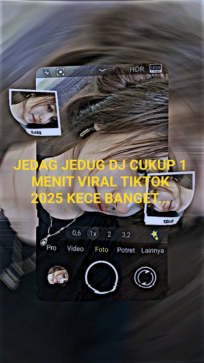 Jedag Jedug Alight Motion DJ Cukup 1 Menit Viral 2025