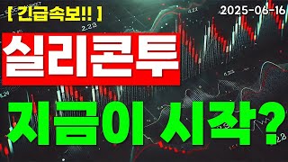 [실리콘투] 지금부터가 진짜 시작입니다 ★주주필수시청★