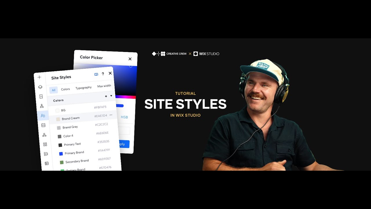 How to Use Wix Studio's Site Styles Panel