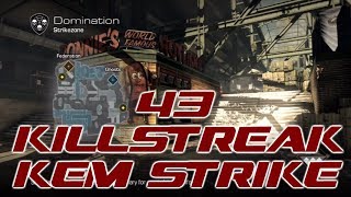 COD Ghosts - BEAST K.E.M. STRIKE - 43 KILLSTREAK - MTAR-X Multiplayer Gameplay Profile