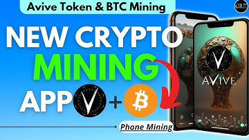 Avive Crypto Mining App ⛏️ New Crypto Mining App Android