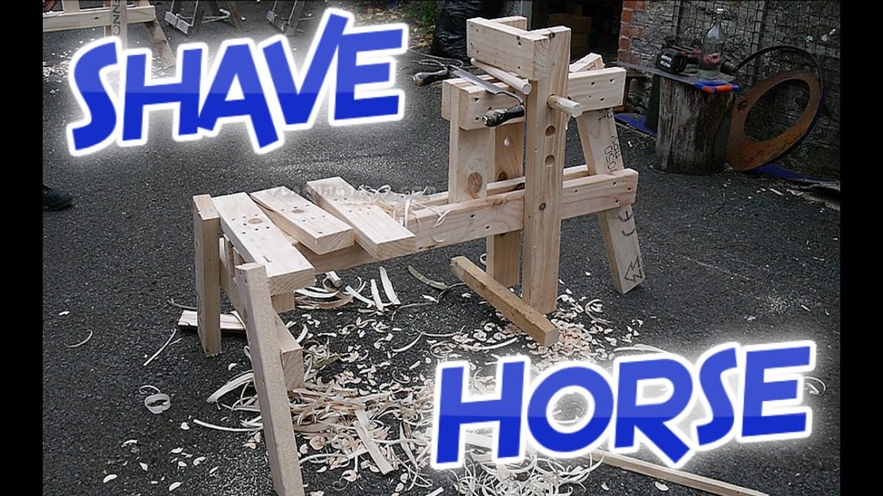 2" x 4" Shave Horse (Mike Abbotts design) YouTube