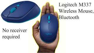 Wireless Mouse Bluetooth Unboxing And Quick Review Logitech M337 No Receiver Required