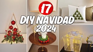 TOP 17 DIY MANUALIDADES PARA DECORAR NAVIDAD 2023