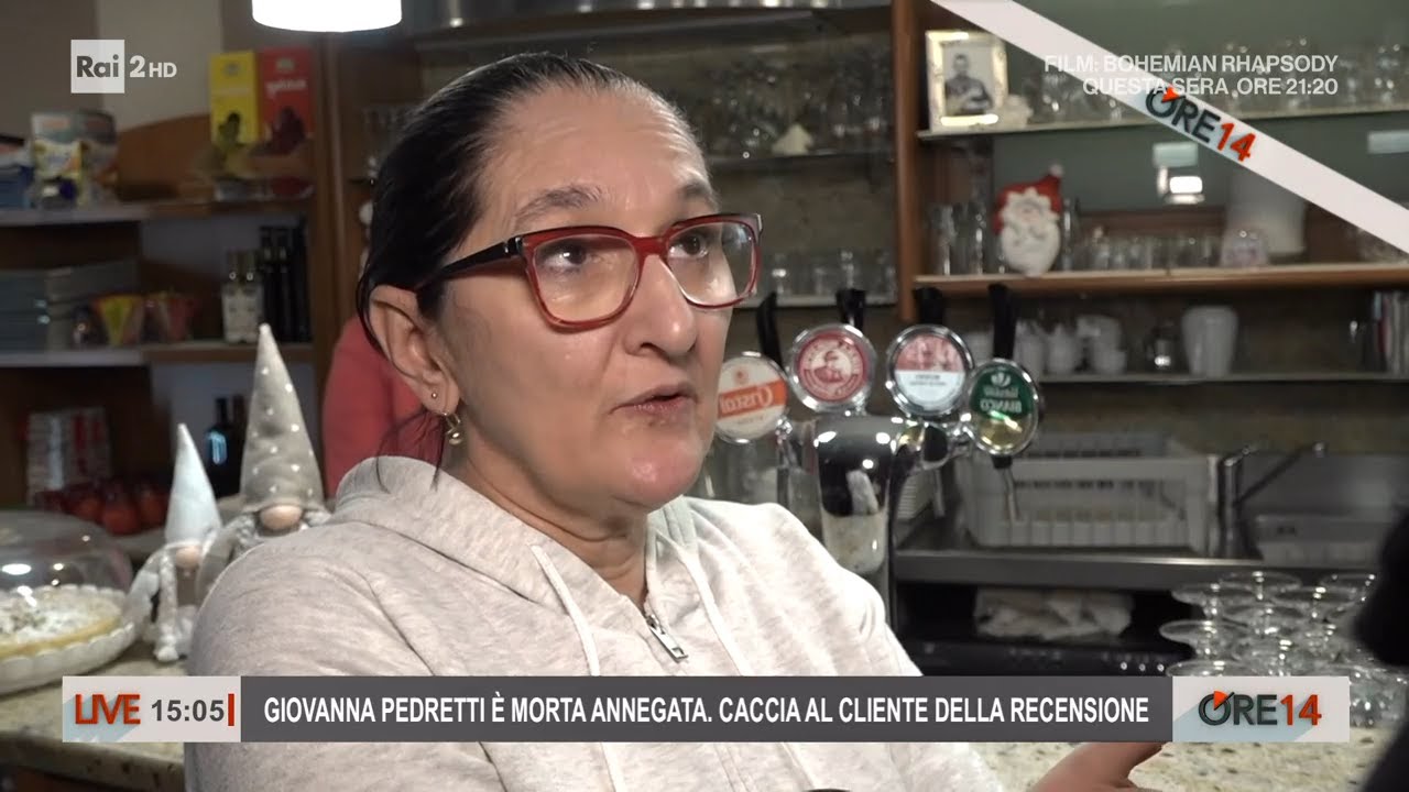 Giovanna Pedretti, è morta annegata. Caccia al cliente della recensione - Ore 14 del 18/01/2024