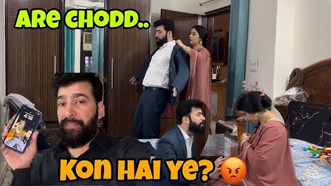 Another Girl Wallpaper Prank On Wife | Prank On Wife | Darsh Chhikara