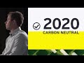 What are EY efforts to becoming carbon net zero?