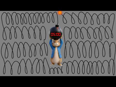 5 Minute Peter Rabbit Countdown Timer [Boom Explosive Ending]💣💥