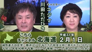 【ch北海道】私たちの税金は何に使われているの？平成31年度札幌市予算について[H31/2/1]