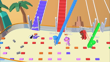 MAX LEVEL Bridge Race 🏃💕- All Levels Gameplay Android, iOS