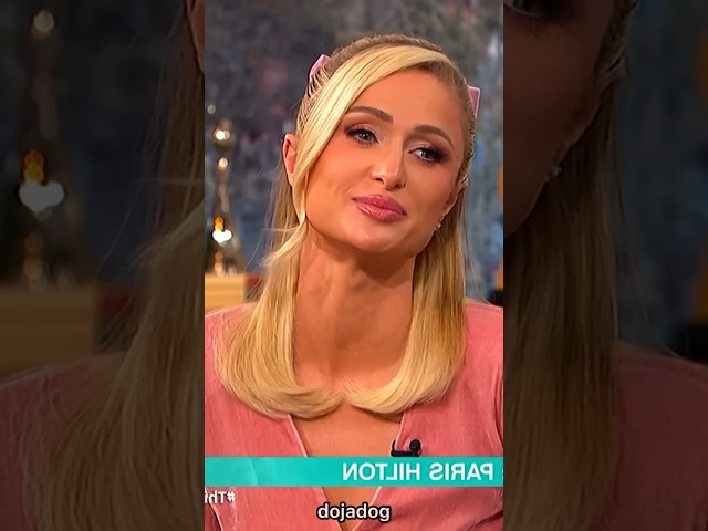 PARIS HILTON LEAVES INTERVIEWERS BAFFLED WITH FAKE VOICE😂 class=