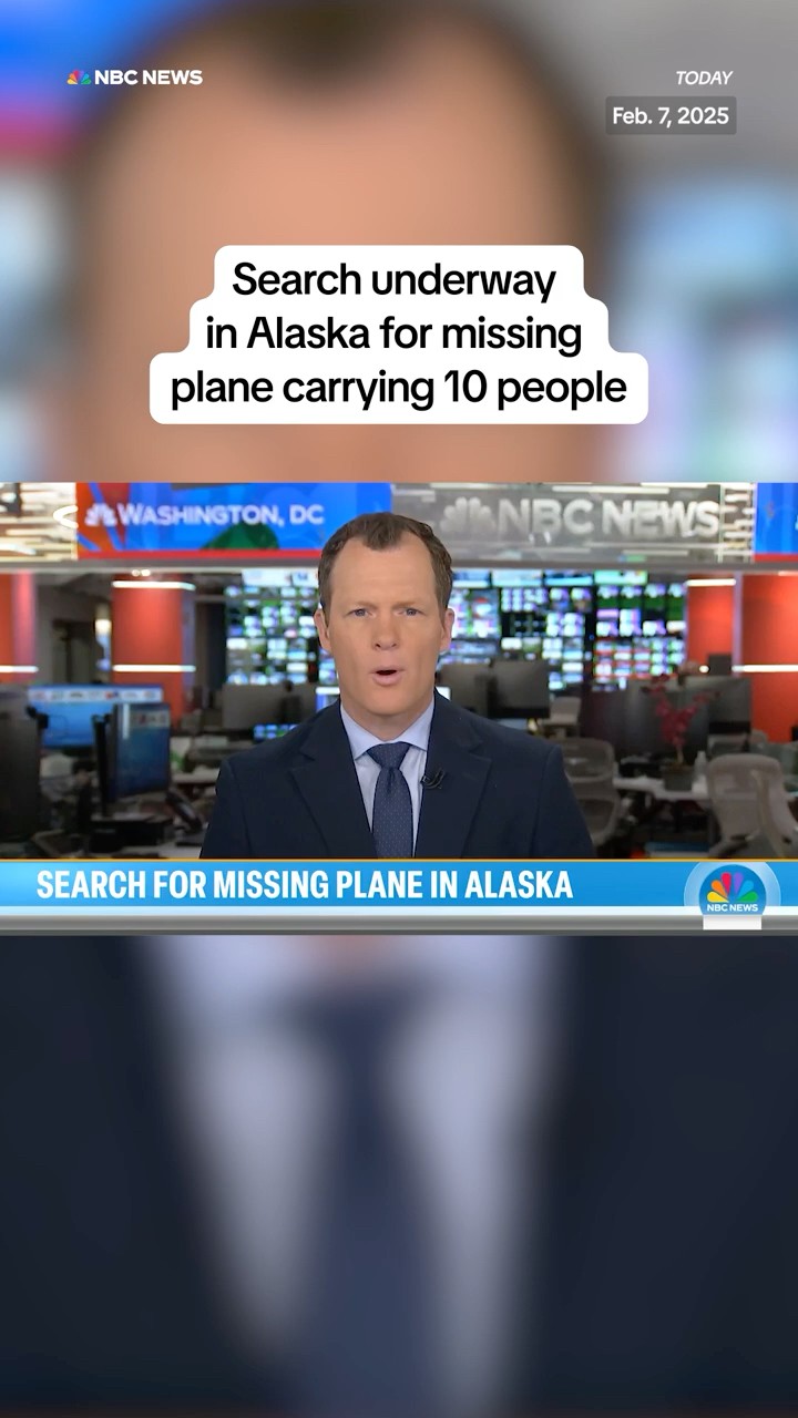 Search underway in Alaska for missing plane carrying 10 people