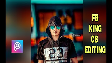 FB KING, Gopal Pathak, Latest CB Editing 2018, Only in 3 Minutes,By PicsArt, Like CB Edits,
