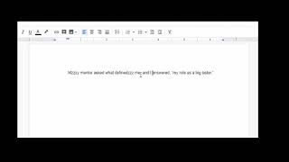 Google Docs SPell checker doesn't work for 1st few words