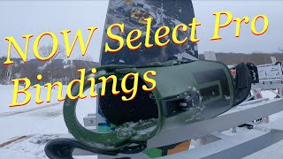 NOW Select Pro Snowboard Bindings