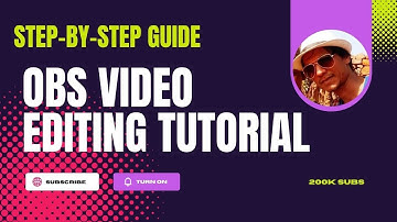 OBS Studio Tutorial for Beginners 2025 🎥 | Free Screen Recorder & Video Editing Software