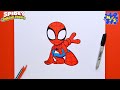 How to Draw Spidey - Easy Step by Step