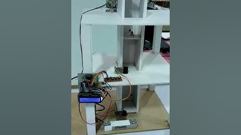 Elevator using AVR microcontroller