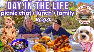Day in the Life VLOG | Picnic Lunch from Tony Gore's BBQ Special | Dog Grooming | Halloween Family Day in the Life VLOG | Picnic Lunch from Tony Gore's BBQ Special | Dog Grooming | Halloween Family