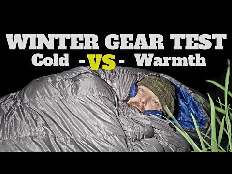Cold Night -vs- Winter Camping Equipment, Who Wins ?