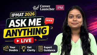 IPMAT 2026 Live Q&amp;A | Your Complete Strategy Blueprint Before It's Too Late