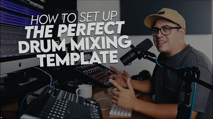 How To Set Up The PERFECT Drum Mixing Template (Logic Pro X)