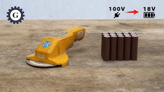 Cord to Cordless Mini Grinder Conversion | MTR YM-850405