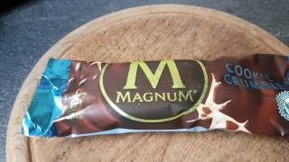 Foodtest Langnese - Magnum Cookie Crumble
