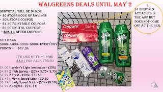 Walgreen's Tested Scenario Good Through 5\/2! |  Lots of Hot Deals! | A Money Maker!