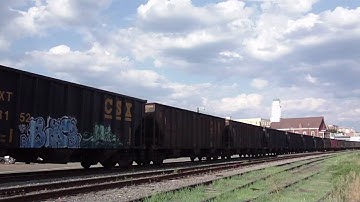 CSX 4567 West in Hi Def at Charlottesville,VA on 6/29/10