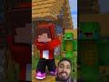 HELP Mikey Math - MAIZEN Minecraft Animation #shorts